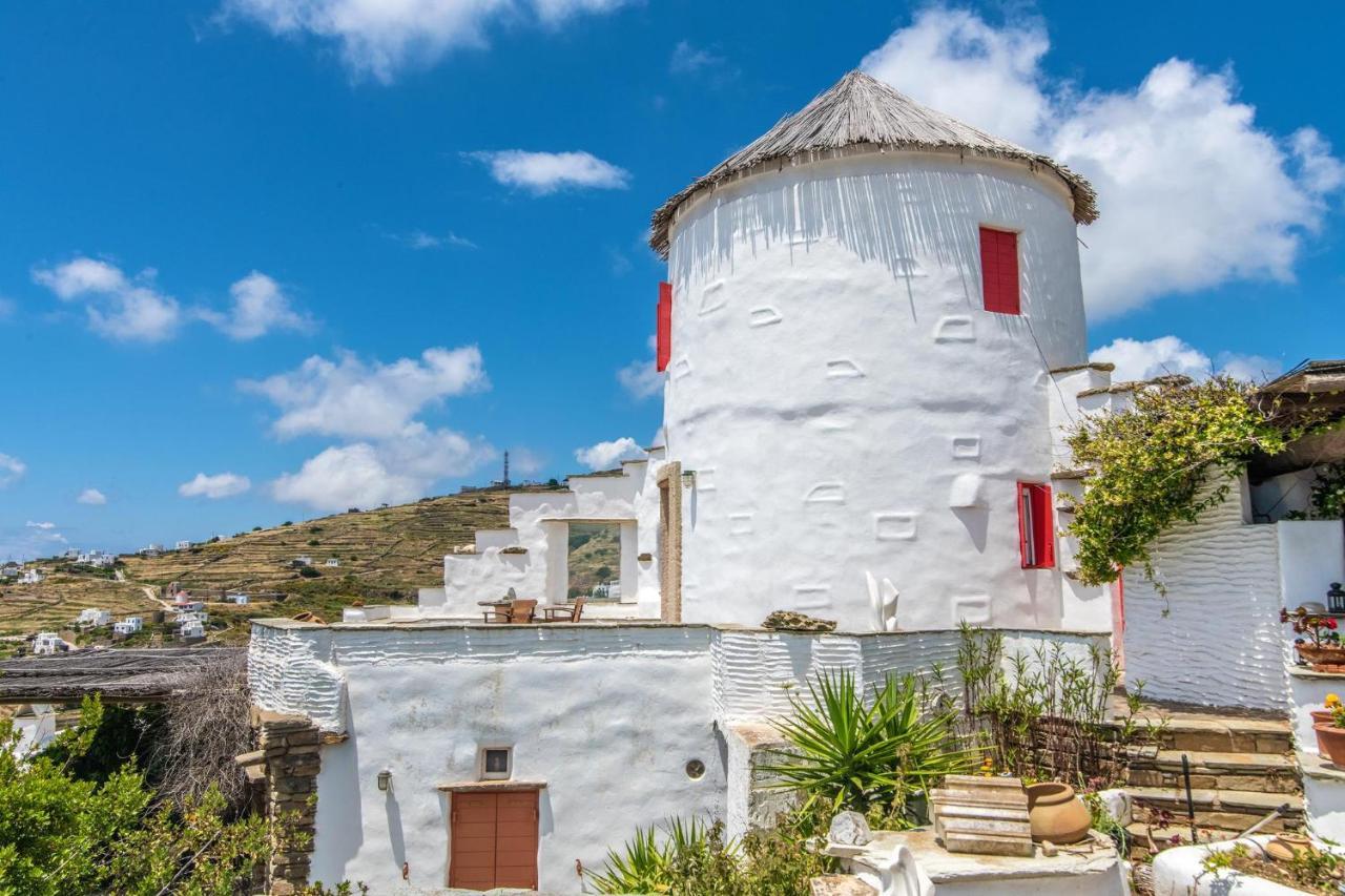 Old Windmill In Village